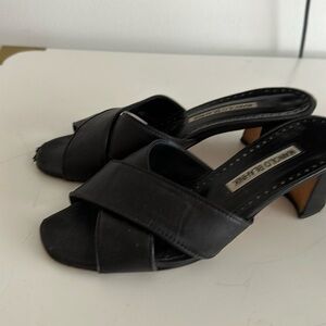 Manolo Blahnik slip in shoe